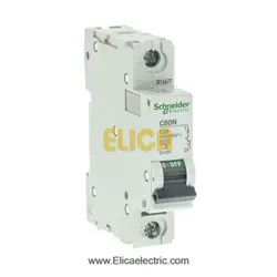 کلید مينياتوری تک فاز 20 آمپر 6kA اشنایدر موتوری AC