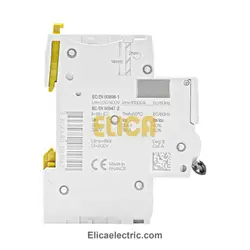 کلید مينياتوری تک فاز 25 آمپر 10kA اشنایدر موتوری AC/DC