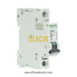 کلید مينياتوری تک فاز 32 آمپر 6kA اشنایدر موتوری AC