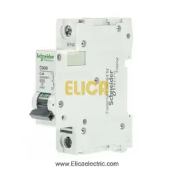 کلید مينياتوری تک فاز 40 آمپر 6kA اشنایدر موتوری AC