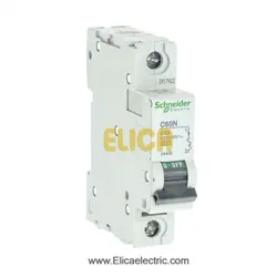 کلید مينياتوری تک فاز 50 آمپر 6kA اشنایدر موتوری AC