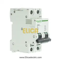 کلید مينياتوری دو پل 4 آمپر 6kA اشنایدر موتوری AC
