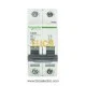 کلید مينياتوری دو پل 6 آمپر 6kA اشنایدر موتوری AC