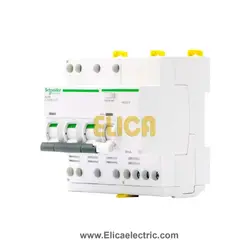 محافظ جان ترکیبی سه فاز 16 آمپر اشنایدر 30 میلی آمپر قدرت قطع 6kA