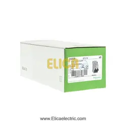 کلید مينياتوری دو پل 10 آمپر 6kA اشنایدر موتوری AC