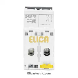 کلید مينياتوری دو پل 16 آمپر 6kA اشنایدر موتوری AC/DC