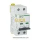 کلید مينياتوری دو پل 25 آمپر 6kA اشنایدر موتوری AC/DC