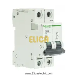کلید مينياتوری دو پل 32 آمپر 6kA اشنایدر موتوری AC