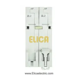 کلید مينياتوری دو پل 32 آمپر 6kA اشنایدر موتوری AC