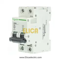 کلید مينياتوری دو پل 32 آمپر 6kA اشنایدر موتوری AC