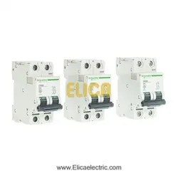 کلید مينياتوری دو پل 40 آمپر 6kA اشنایدر موتوری AC