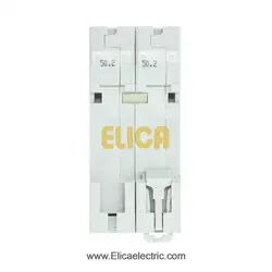 کلید مينياتوری دو پل 50 آمپر 6kA اشنایدر موتوری AC