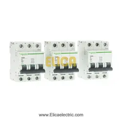 کلید مينياتوری سه فاز 2 آمپر 6kA اشنایدر موتوری AC