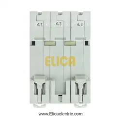 کلید مينياتوری سه فاز 6 آمپر 6kA اشنایدر موتوری AC