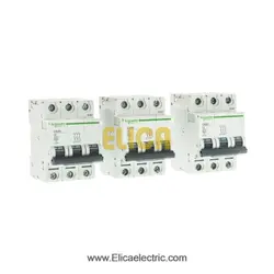 کلید مينياتوری سه فاز 6 آمپر 6kA اشنایدر موتوری AC