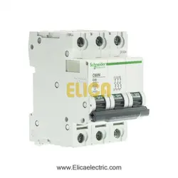 کلید مينياتوری سه فاز 20 آمپر 6kA اشنایدر موتوری AC