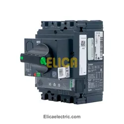 کليد حرارتی مغناطیسی اشنایدر الکتریک 100 تا 220 آمپر قدرت قطع 36 کیلو آمپر