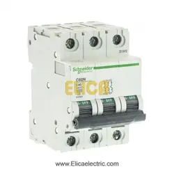 کلید مينياتوری سه فاز 40 آمپر 6kA اشنایدر موتوری AC