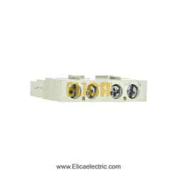 کنتاکت کمکی 1NO+1NC نصب از روبه رو کلید حرارتی اشنایدر الکتریک سری GV2 و GV3