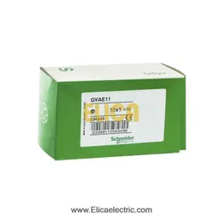 کنتاکت کمکی 1NO+1NC نصب از روبه رو کلید حرارتی اشنایدر الکتریک سری GV2 و GV3