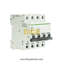 کلید مينياتوری چهار پل 32 آمپر 6kA اشنایدر موتوری AC