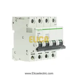 کلید مينياتوری چهار پل 40 آمپر 6kA اشنایدر موتوری AC