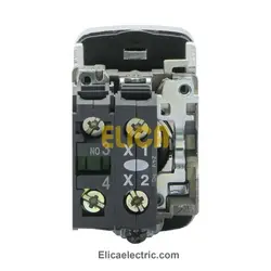 استارت استوپ دوبل فلزی چراغ دار 1NO+1NC ولتاژ 24VAC/DC اشنایدر الکتریک