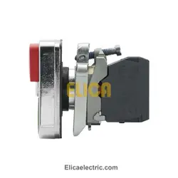 استارت استوپ دوبل فلزی چراغ دار 1NO+1NC ولتاژ 24VAC/DC اشنایدر الکتریک