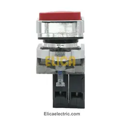 استارت استوپ دوبل فلزی چراغ دار 1NO+1NC ولتاژ 24VAC/DC اشنایدر الکتریک