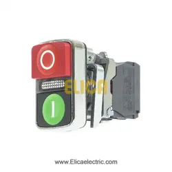 استارت استوپ دوبل فلزی چراغ دار 1NO+1NC ولتاژ 230... 240 ولت AC اشنایدر الکتریک