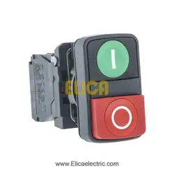 استارت استوپ دوبل پلاستیکی 1NO+1NC اشنایدر الکتریک