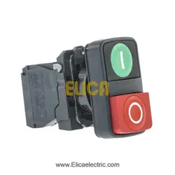 استارت استوپ دوبل پلاستیکی 1NO+1NC اشنایدر الکتریک