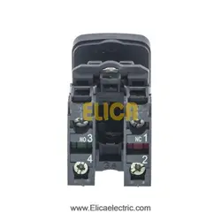 استارت استوپ دوبل پلاستیکی 1NO+1NC اشنایدر الکتریک