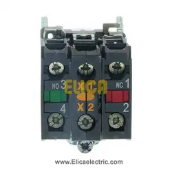 سلکتور سوئیچ اشنایدر فلزی دو حالته ماندگار با ولتاژ 24 ولت AC و DC