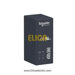 رله اینترفیس 48 ولت DC  و  12 آمپر اشنایدر الکتریک