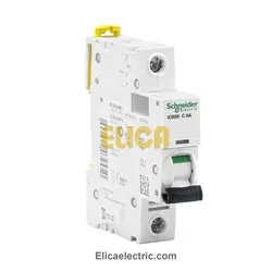 کلید مينياتوری تک فاز 6 آمپر 6kA اشنایدر موتوری AC