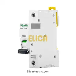 کلید مينياتوری تک فاز 10 آمپر 6kA اشنایدر موتوری AC