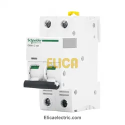 کلید مينياتوری دو پل 10 آمپر 6kA اشنایدر موتوری AC