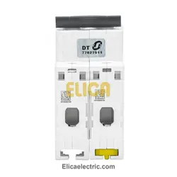 کلید مينياتوری دو پل 10 آمپر 6kA اشنایدر موتوری AC