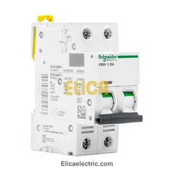 کلید مينياتوری دو پل 20 آمپر 6kA اشنایدر موتوری AC