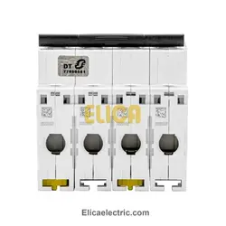 کلید مينياتوری چهار پل 63 آمپر 6kA اشنایدر موتوری AC/DC