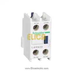 کنتاکت کمکی 2NO مخصوص کنتاکتور سری D و F اشنایدر الکتریک