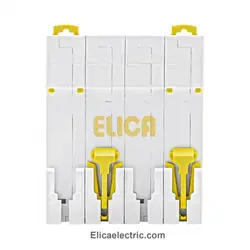 کلید مينياتوری چهار پل 2 آمپر 6kA اشنایدر موتوری AC/DC