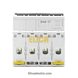 کلید مينياتوری چهار پل 2 آمپر 6kA اشنایدر موتوری AC/DC