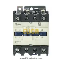 کنتاکتور اشنایدر الکتریک 60 آمپر 4 پل 220 ولت AC با 2NO+2NC