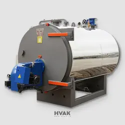 دیگ فولادی آبگرم سوپر دو پاس دابو صنعت مدل TW300