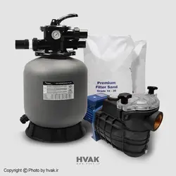 پکیج تصفیه استخر روباز ارزان تا 25 مترمکعب