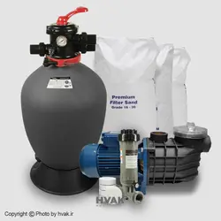 پکیج تصفیه استخر روباز اکوپلاس 25 تا 35 مترمکعب