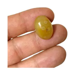 نگین عقیق باباقوری چندچشم معدنی eg12