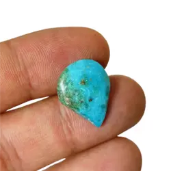 نگین فیروزه خوشرنگ کرمان زیبا و معدنی T28